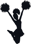 Cheerleader silhouette.png